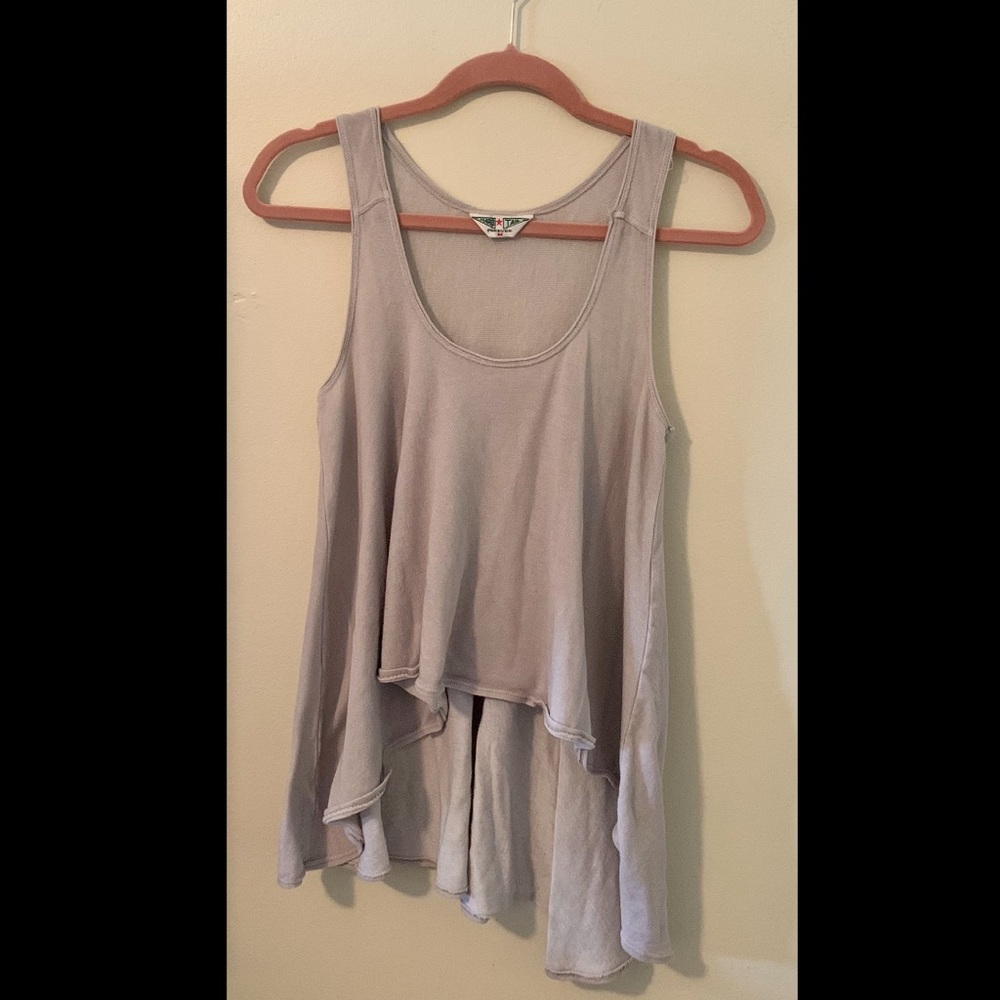 Women's Hard Tail Forever High Low Tank Top Size M